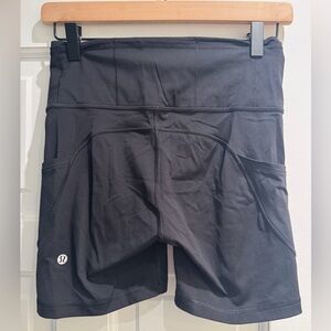 lululemon athletica Black Athletic Shorts